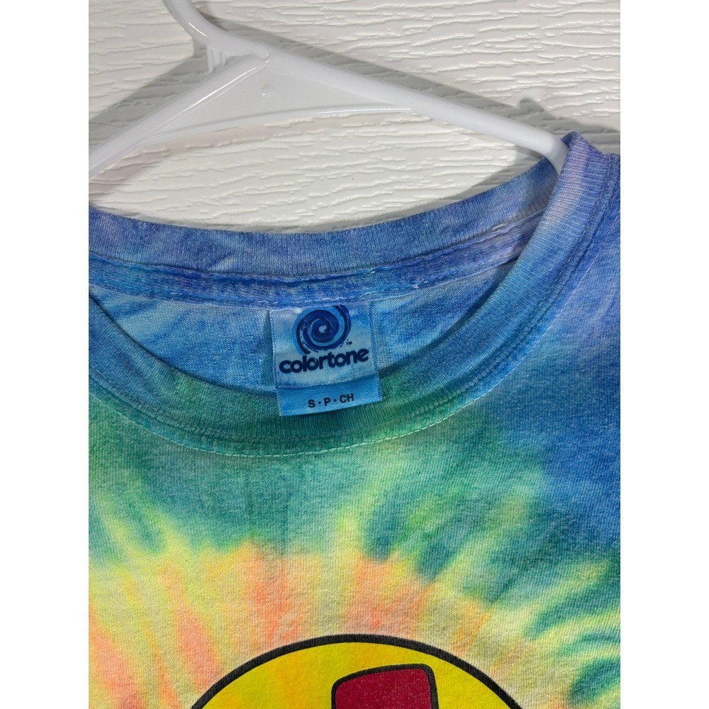 Buc-ee's Tie Dye Graphic T-Shirt Small Rainbow But First Buc-ee's S0013 - Picture 3 of 4